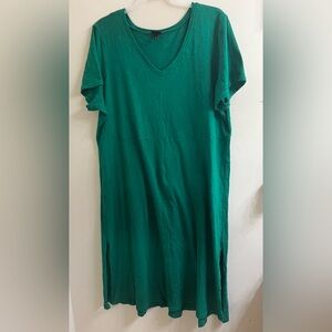 Womens 3XL Torrid Green T-Shirt Dress